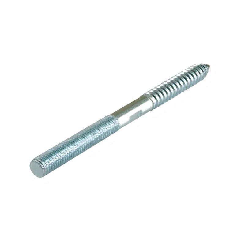 WOOD/IRON DOUBLE THREAD SCREWS 4X25 MM 8 PIECES
