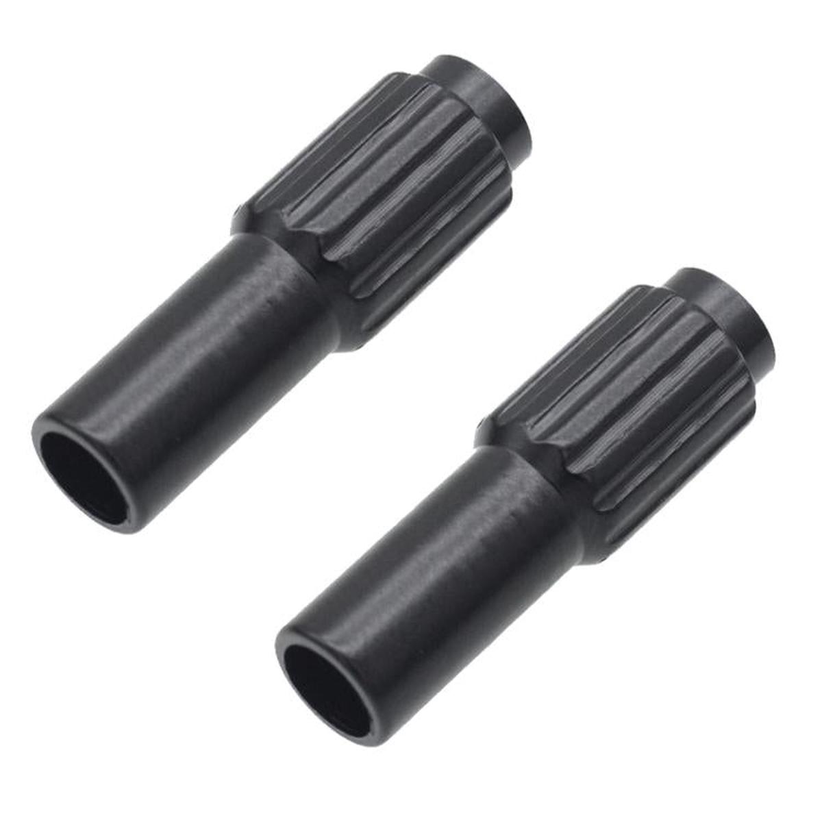 2pcs Mountain Road Shifter Center Trim Screws 4mm Hand Shift Coaxial Adjustment Set Screws(Black)