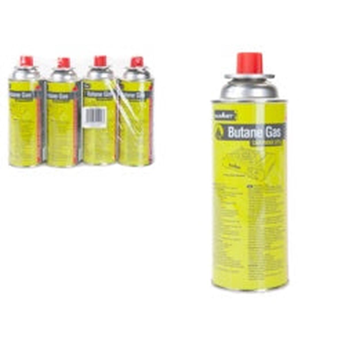 4 Pack Gas Cartridges 227g  Reliable Fuel for Outdoor Adventures