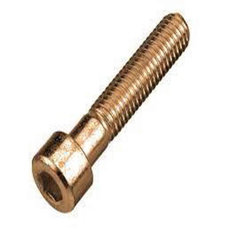 [7 PKG] Socket Head Cap Screws Brass 3/8-16 X 2-1/2