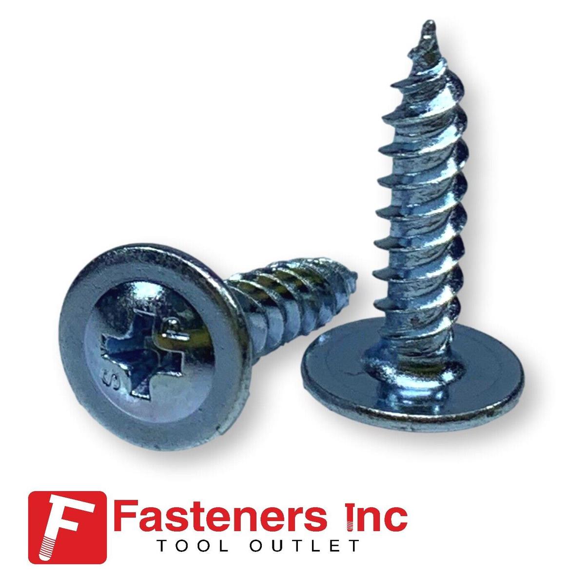 #8 x 1/2″ Phillips Modified Truss Head K-Lath Drywall Screw Sharp Point Zinc Plated 84MZ