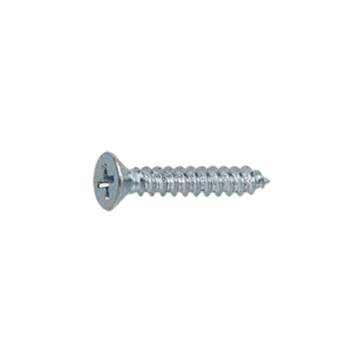 CRL 8 x 1″ Flat Head Phillips Wood Screw for Use with D693 or D695 Bases – D150