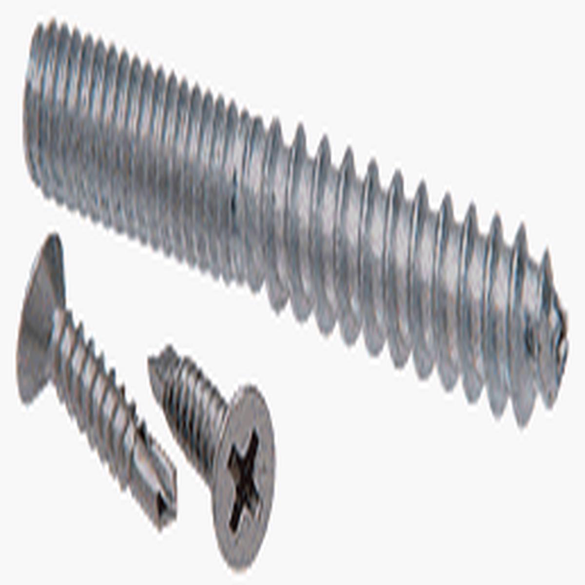 CRL Brushed Stainless Replacement Screw Pack for Concealed Wood Mount Hand Rail Brackets – 5/16″-18 Thread – RSP3BS