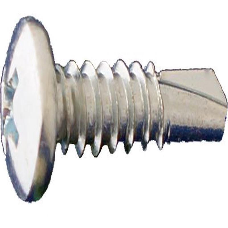 DAGGERZ PPSDZ0600038 6 x 3/8 Phillips Pan Head Self Drill Screws Zinc 15000 PCS