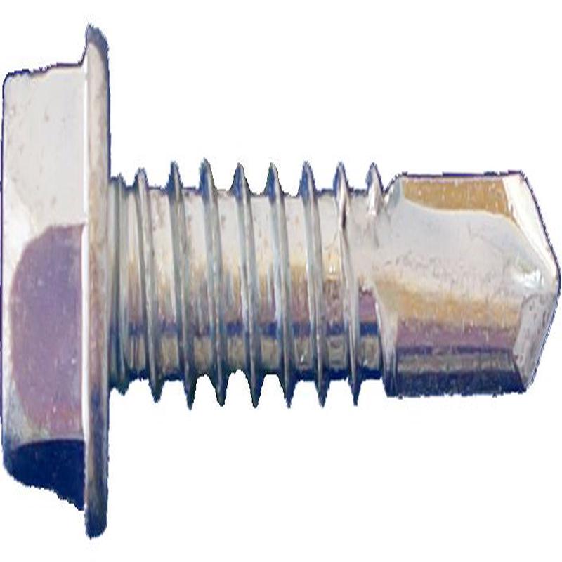 DAGGERZ SDZ1420 14 x 2 Hex Washer Head Self Drill Screws Zinc 1500 PCS