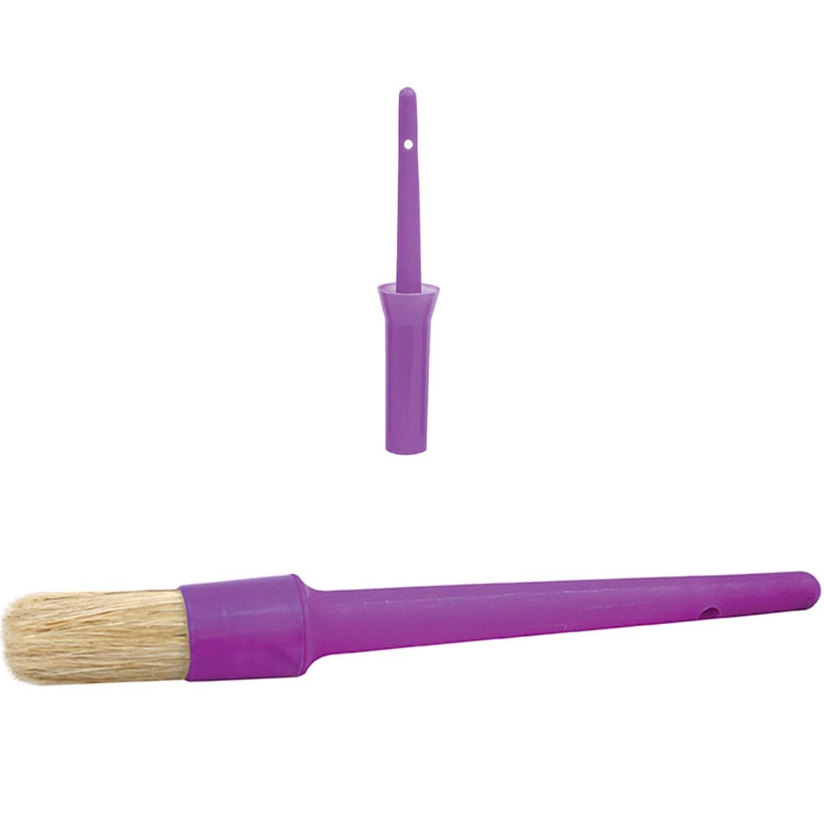 Hoof Oil Brush & Cap Essential Horse Hoof Care Tool – Purple