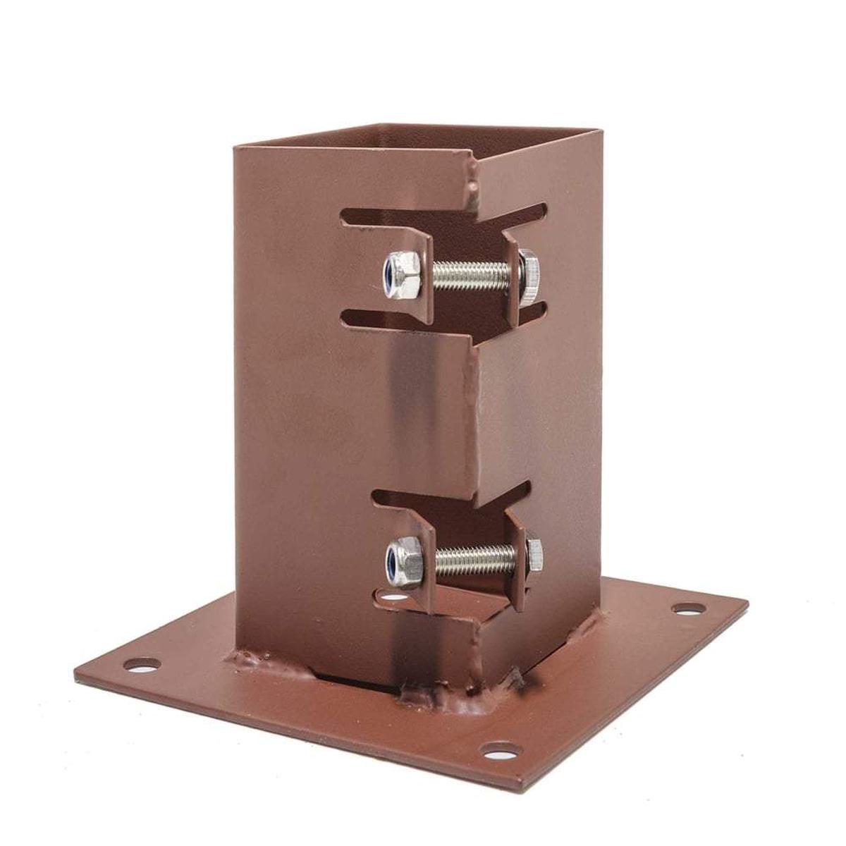 MetPosts Bolt Down  Stable, Easy Post Supports – 6 x 6 Brown