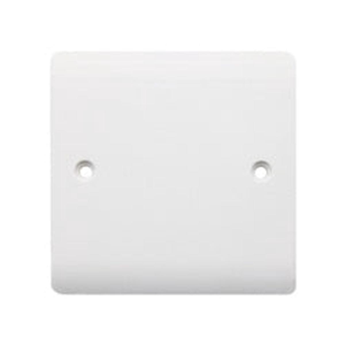 Securlec 1 Gang Blank Plate  Durable Electrical Outlet Cover for Home & Office