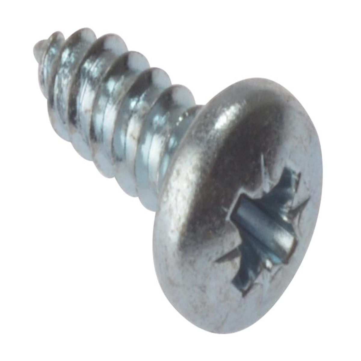 Self-Tapping Screw Pozi Compatible Pan Head ZP 12in x 10 Box 200