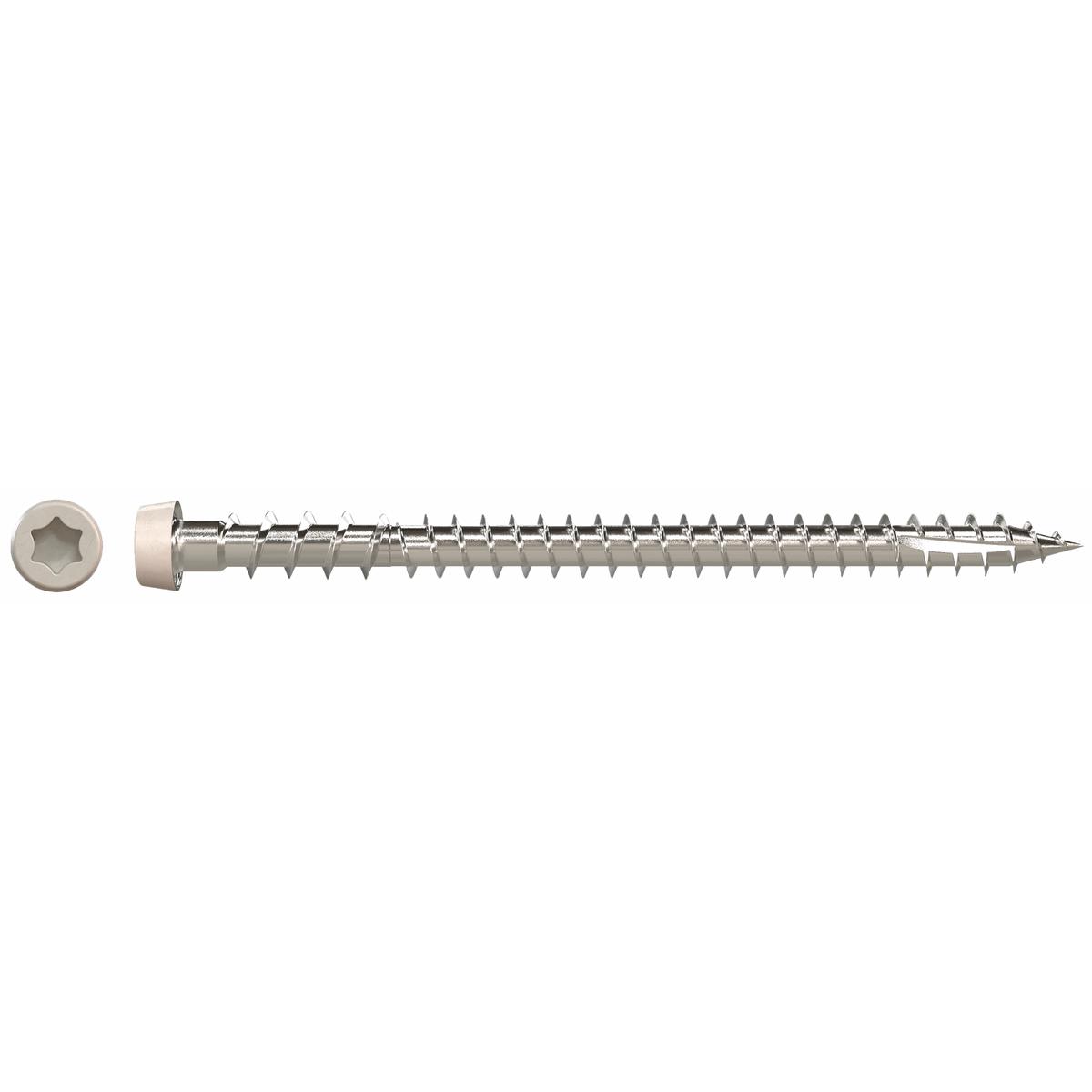 Simpson DCU234MB305GR05 Deck-Drive DCU COMPOSITE Screw #10 x 2-3/4 in. T20, Type 305, Gray 05
