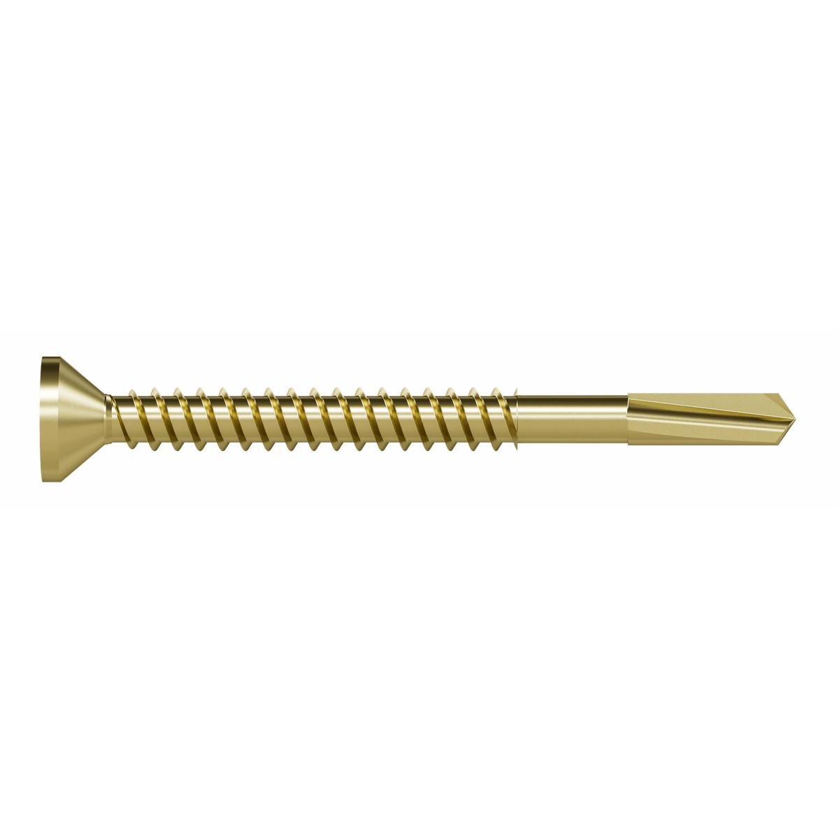 Simpson PPHD11516B-4K Strong-Drive PPHD SHEATHING-TO-CFS Screw #8 x 1-15/16 in. T25, Yellow Zinc