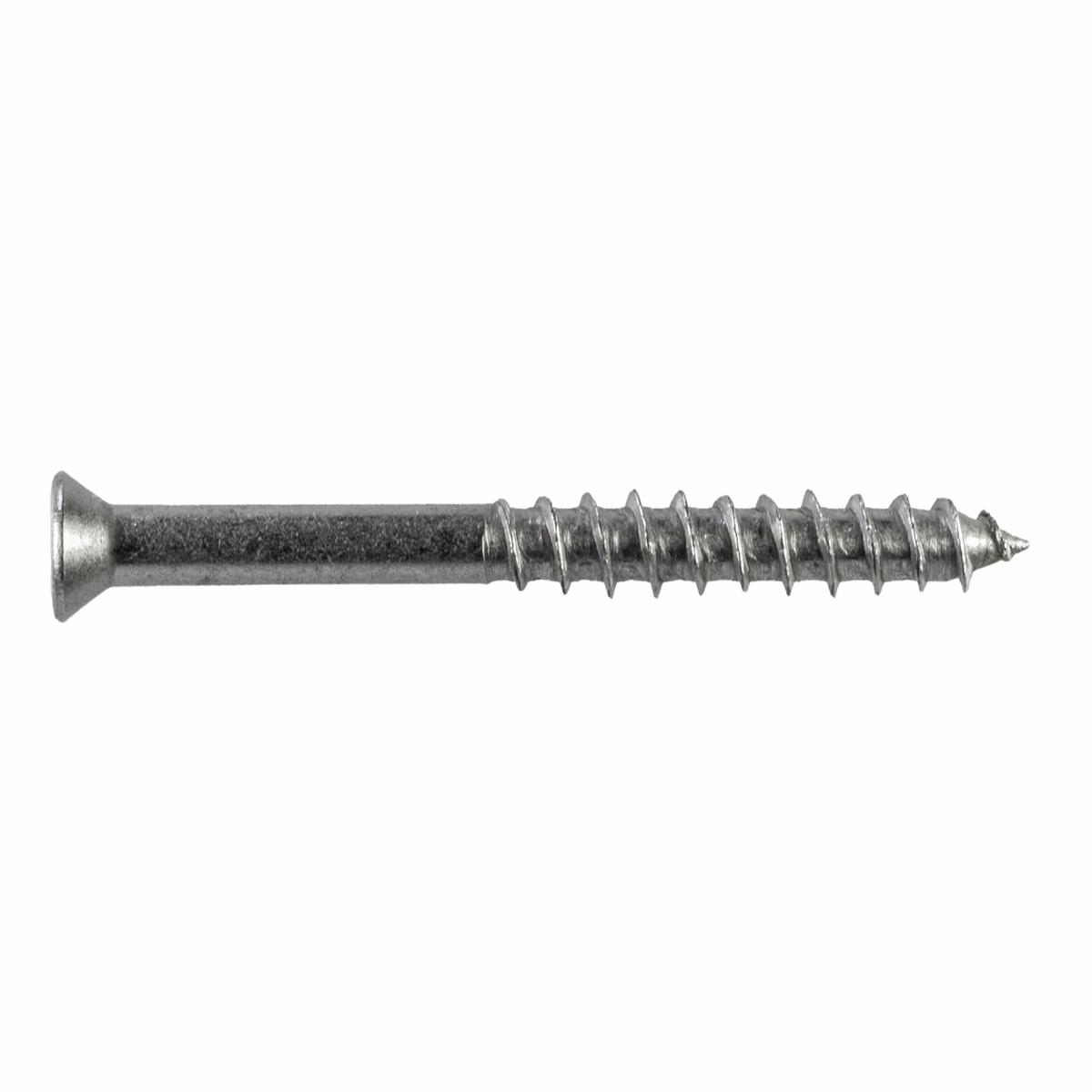 Simpson S07225WP1 Deck-Drive DWP WOOD SS Screw #7 x 2-1/4 in. T-15, Trim Head, Type 305