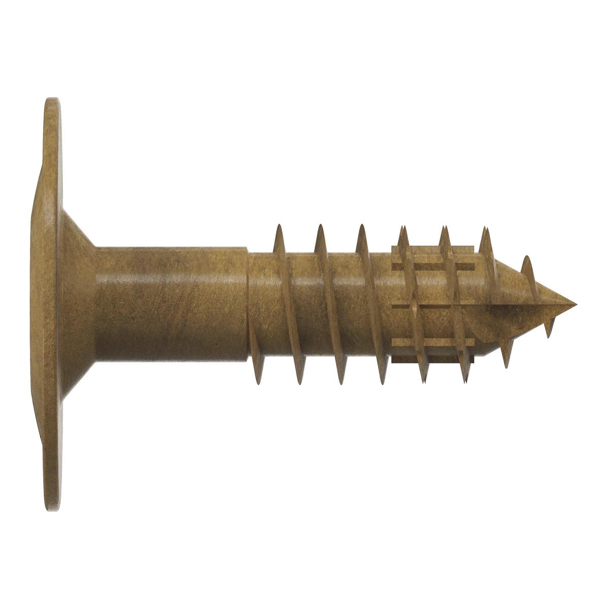 Simpson Strong-Tie CBT08114R300 #8 x 1-1/4 in. T20, Quik Guard, Tan Wafer-Head Cabinet Screw