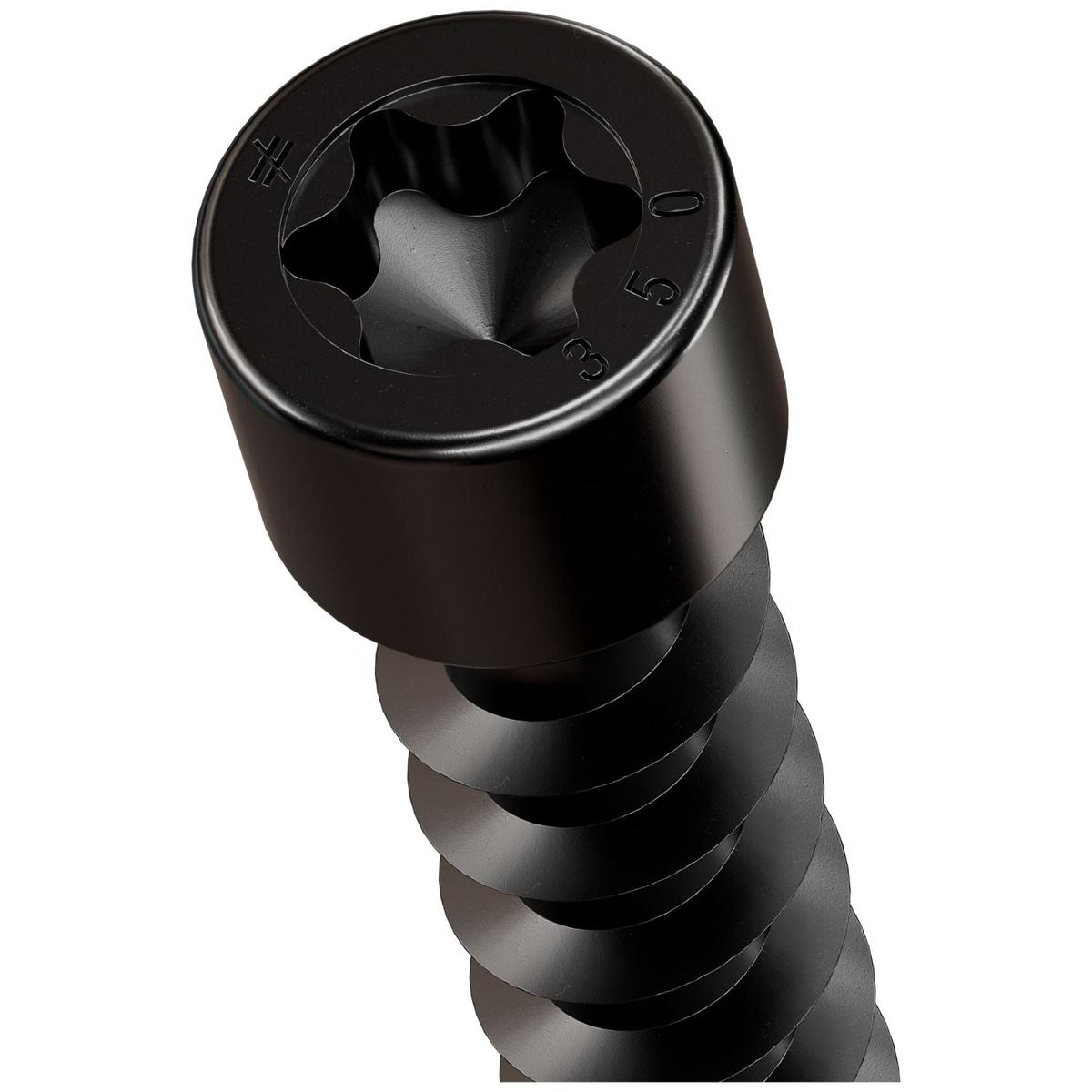 Simpson Strong-Tie SDCFC8X350 Strong-Drive SDCFC TIMBER-CFC Screw, 0.315-in. x 13-3/4-in. T40, E-Coat, 200-Pack
