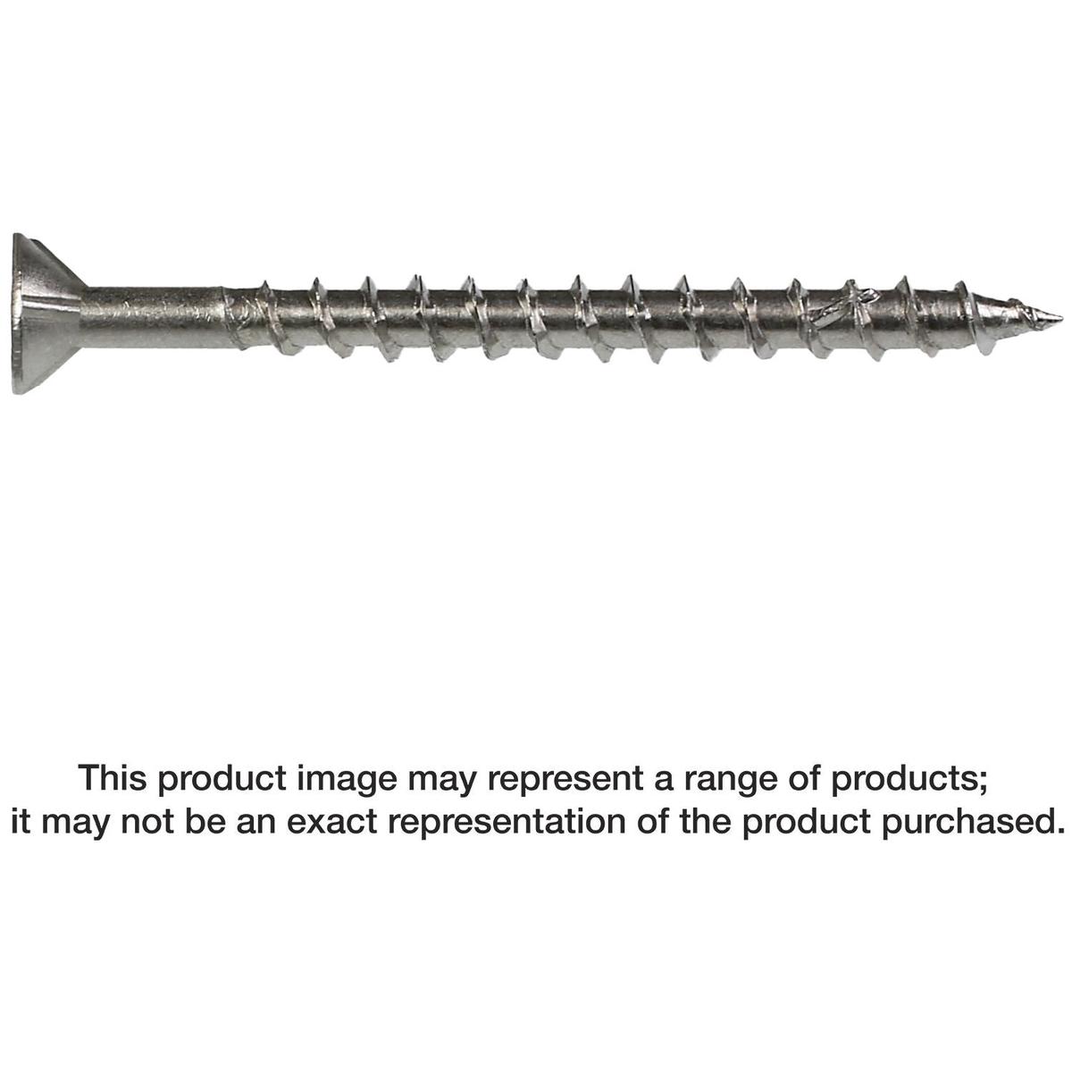 Simpson Strong-Tie T10200WP5 Deck-Drive DWP WOOD SS Screw, #10 x 2-in. T-25, Flat Head, Type 316, 5-lb.