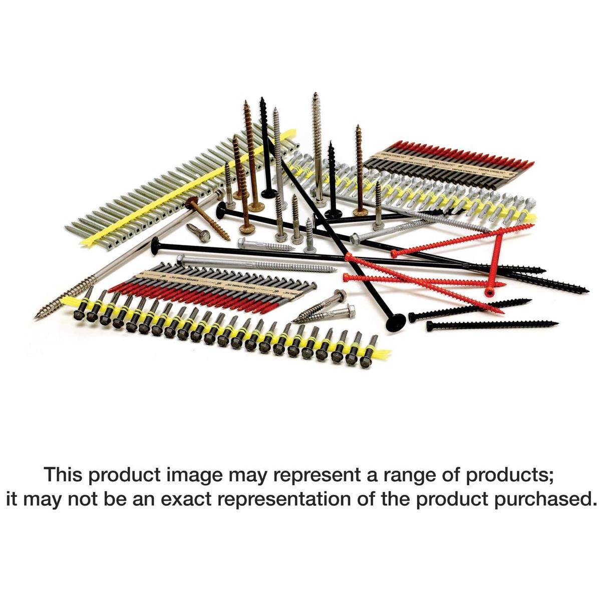 Simpson Strong-Tie TBG1245S Strong-Drive TB WOOD-TO-STEEL Screw , #12 x 1-3/4-in. N2000, 1000-Pack