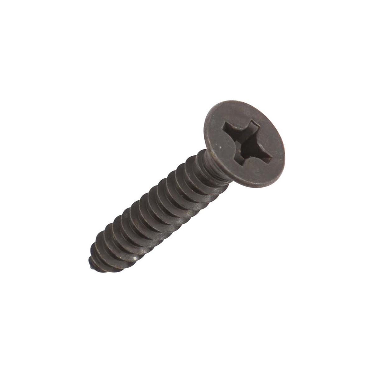 Solid Brass Door Hinge Screws – Oil Rubbed Bronze | #12