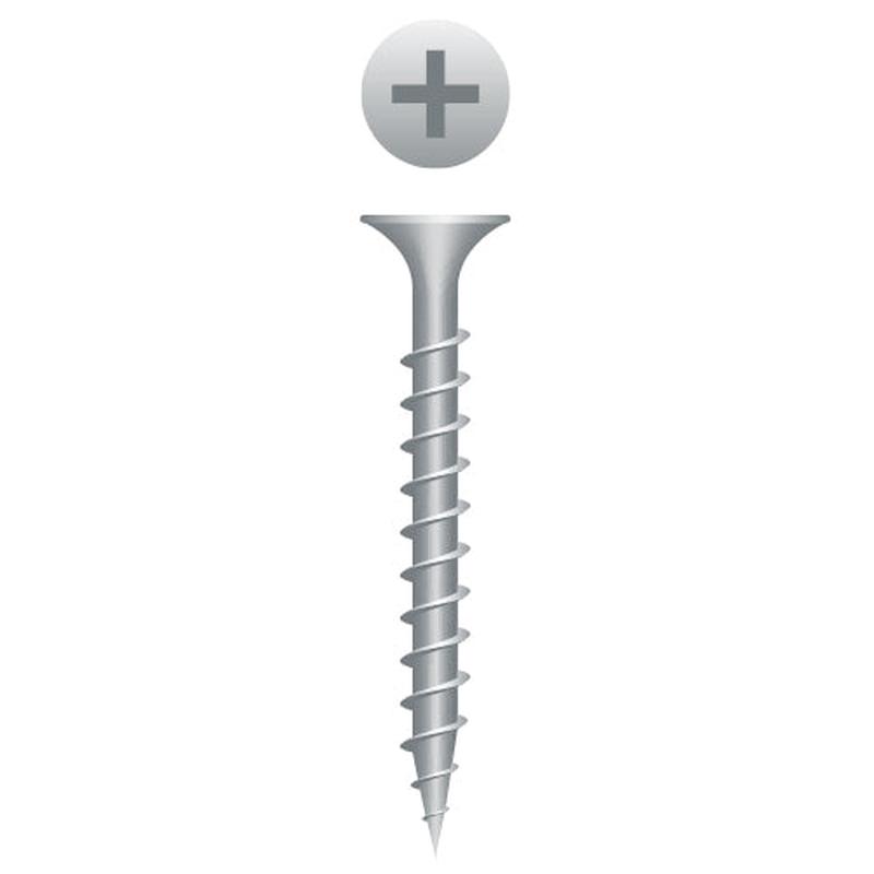 Strong-Point 830CSS 305 Stainless Steel Phillips Bugle Head, Coarse Thread, 8 x 3, Box of 2,000 Stainless Steel Screws