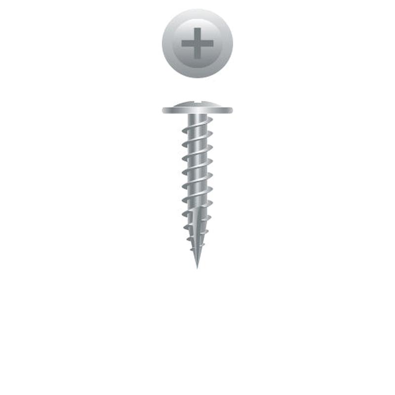 Strong-Point X92MSS 305 Stainless Steel Phillips Modified Truss (R/W) Head, Passivated & Waxed, Type ’17’, 8 x 1-7/8, Box of 2,000 Stainless Steel Screws