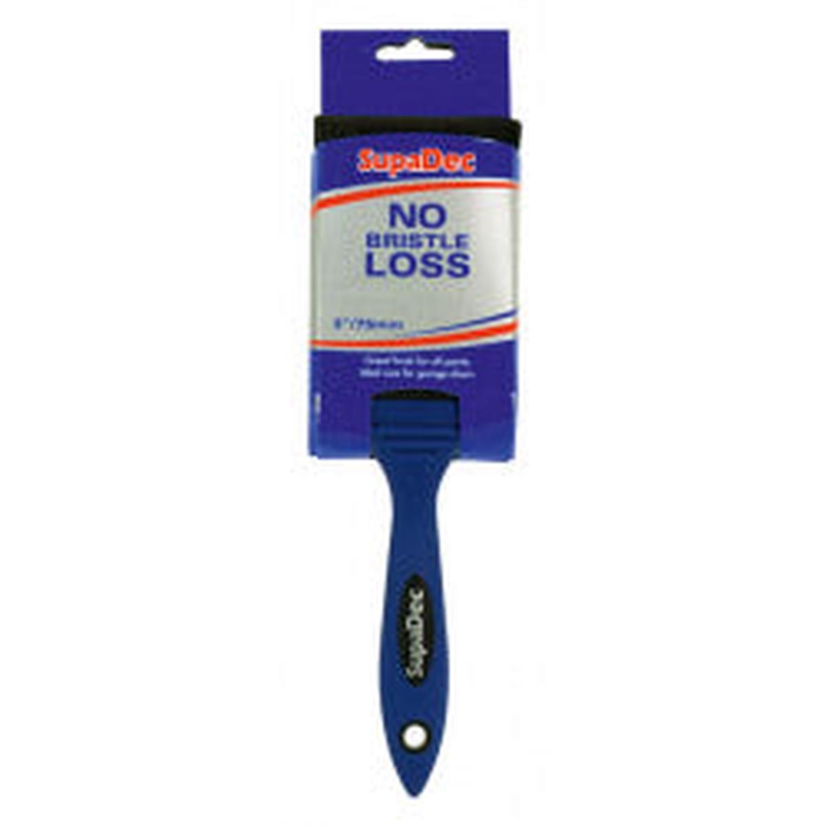 SupaDec No Bristle Loss Brush  Professional Paint & Varnish Brush for a Smooth, Streak-Free Finish – 3″