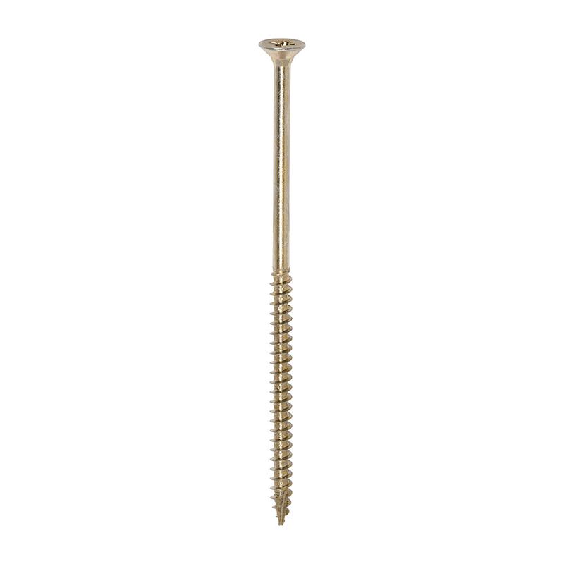 TIMCO Classic Multi-Purpose Screws – PZ – Double Countersunk – Yellow – 6.0 x 130 – 100 Pieces Box