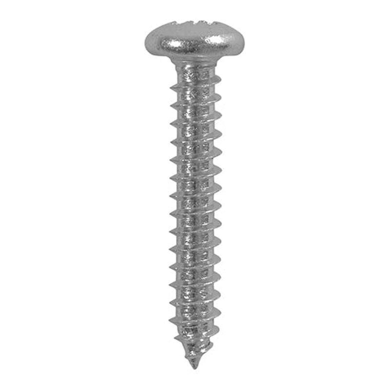 TIMCO Metal Tapping Screws – PZ – Pan – Self-Tapping – A2 Stainless Steel – 3.5 x 13 – 200 Pieces Box