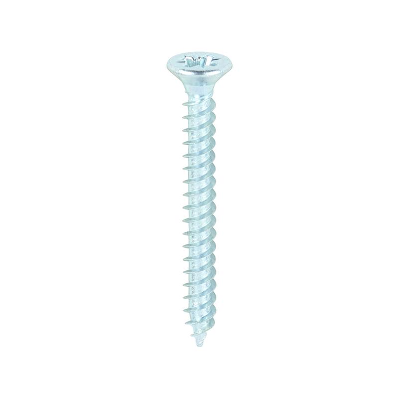 TIMCO Twin-Threaded Woodscrews – PZ – Double Countersunk – Zinc – 4 x 1 – 200 Pieces Box
