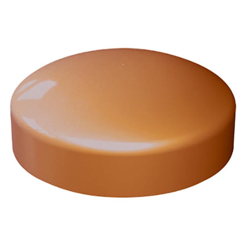 TIMCO Two Piece Screw Caps – Oak – To Fit 3.5 to 4.2 Screw – 100 Pieces TIMpac