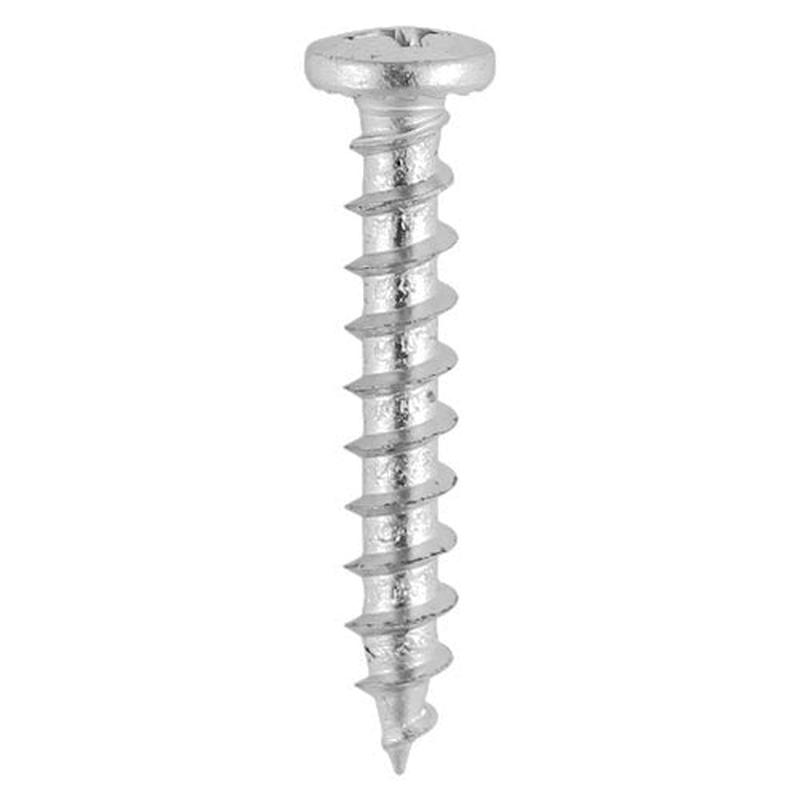 TIMCO Window Fabrication Screws – Friction Stay – Shallow Pan with Serrations – PH – Single Thread – Gimlet Tip – Stainless Steel – 4.8 x 16 – 1000 Pieces Box