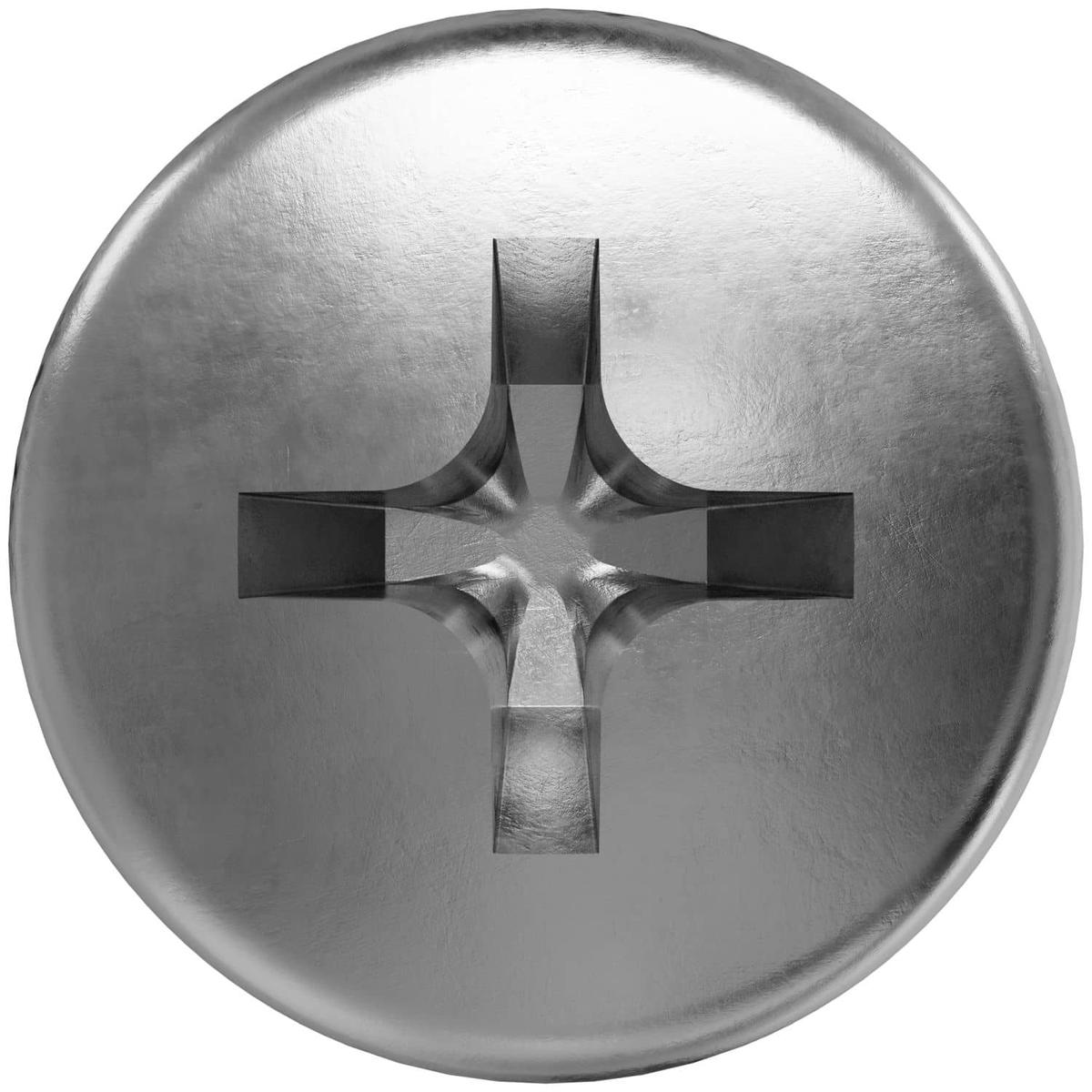 Simpson Strong-Tie T12J150PXM Marine Screw, Pan Head, #12 x 1-1/2-in. #3 Phillips Drive, Type 316, 1000-Pack