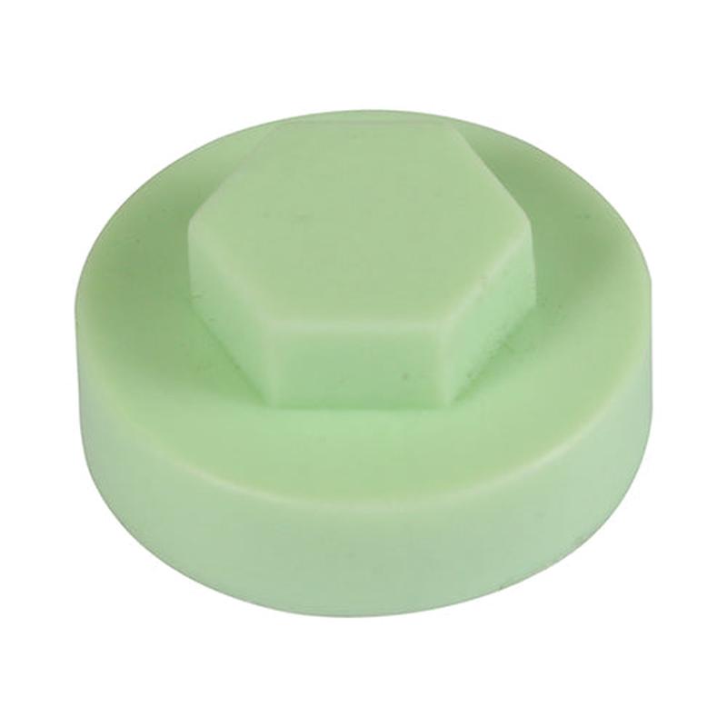 TIMCO Hex Head Cover Caps - Eau de Nil - 16mm - 1000 Pieces Bag