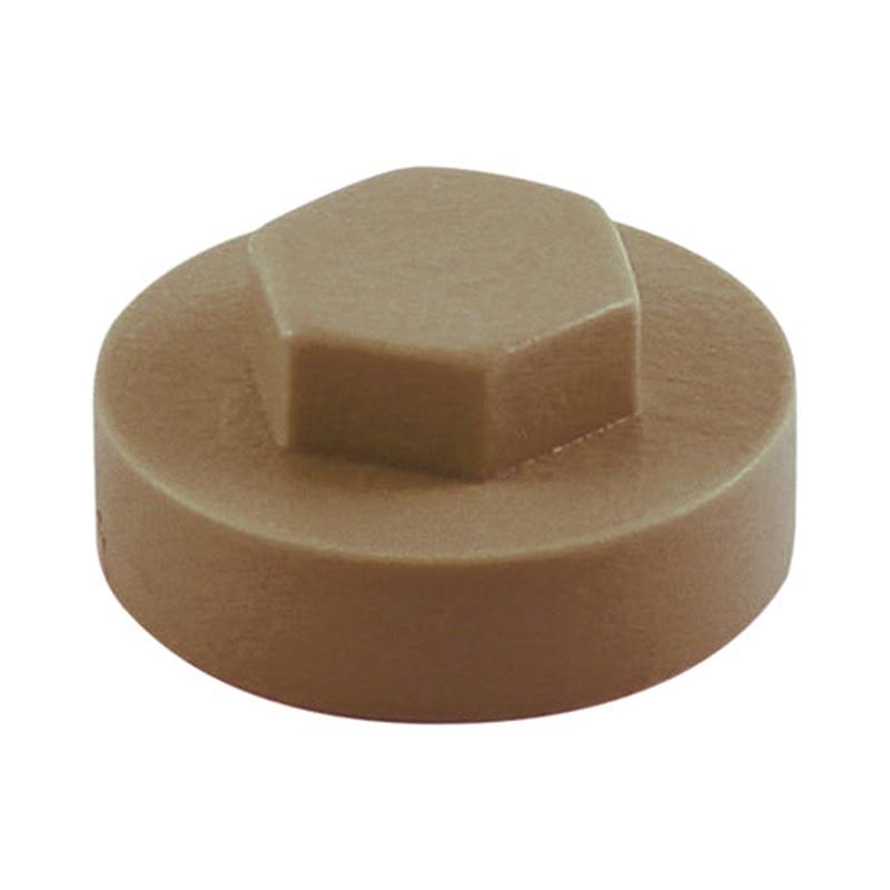 TIMCO Hex Head Cover Caps - Merlin Grey - 19mm - 1000 Pieces Bag