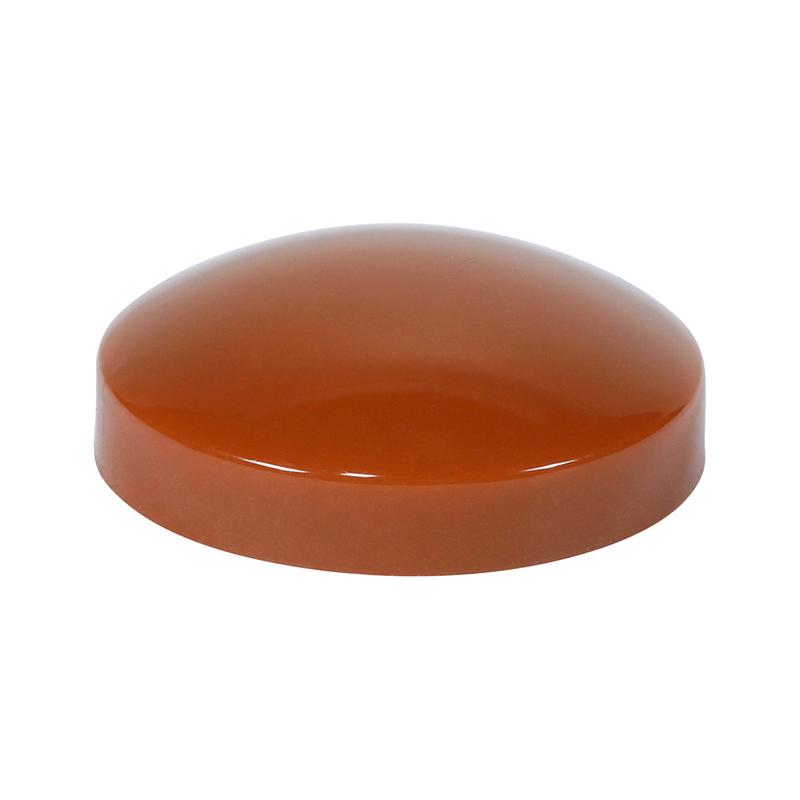 TIMCO Two Piece Screw Caps - Clay Brown - To fit 3.5 to 4.2 Screw - 100 Pieces TIMpac