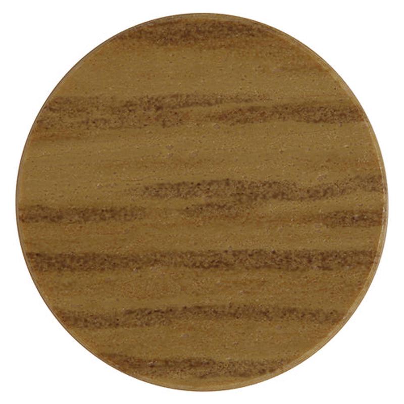 TIMCO Self-Adhesive Cover Caps - Winchester Oak - 13mm - 112 Pieces Pack