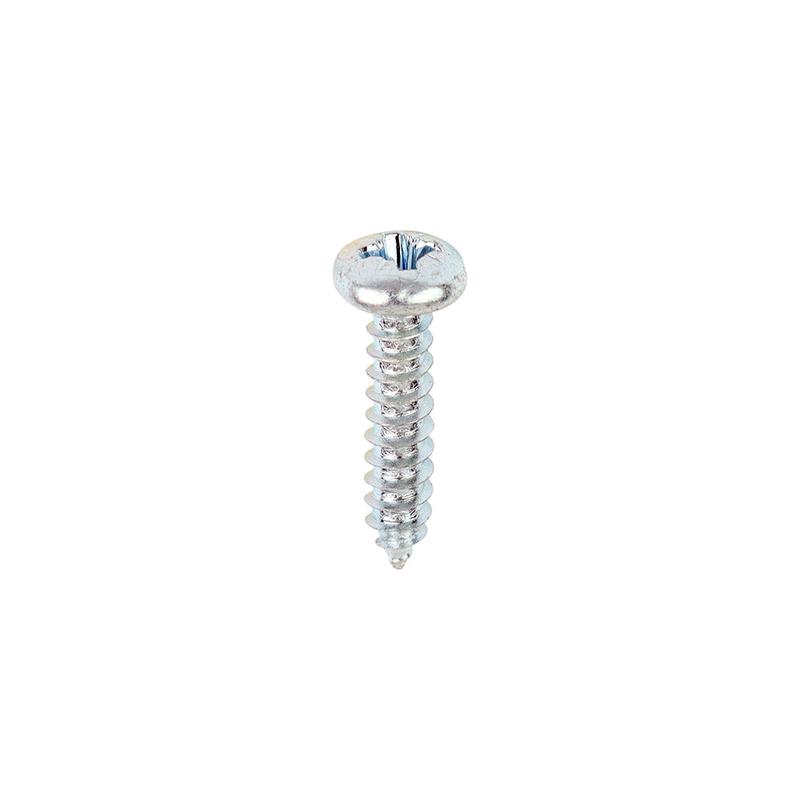 TIMCO Self-Tapping Screws - PZ - Pan - Zinc - 8 x 3/4 - 200 Pieces Box