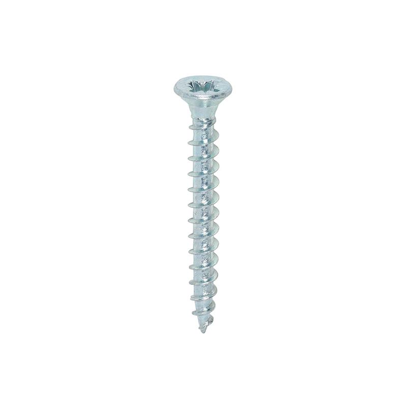 TIMCO Solo Chipboard & Woodscrews - PZ - Double Countersunk - Zinc - 3.5 x 30 - 200 Pieces Box