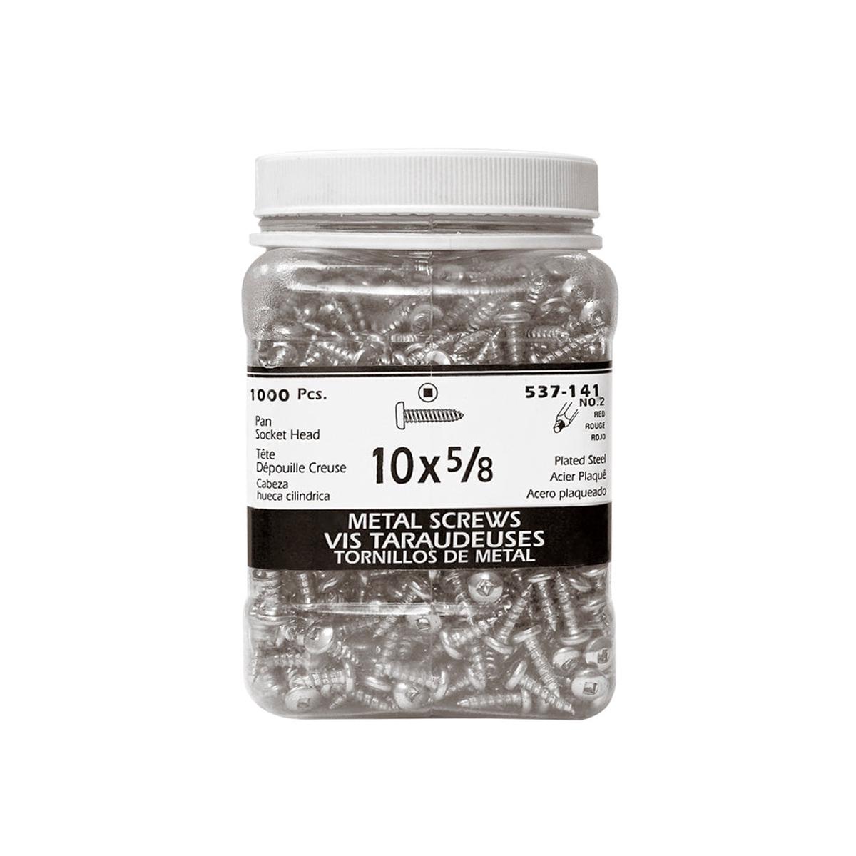H Paulin #10 x 5/8 in. Pan Head Socket Metal Screws