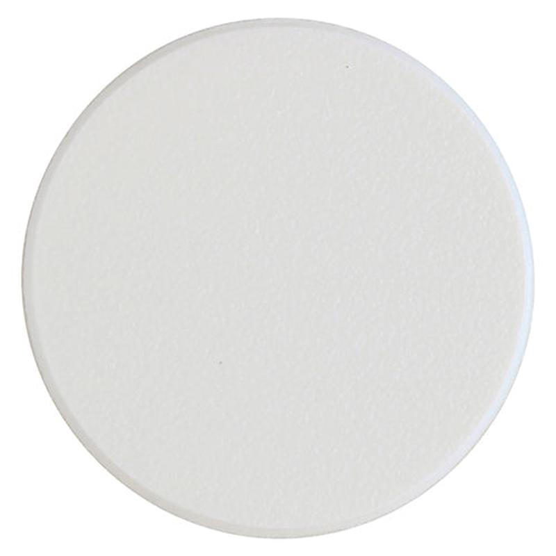 TIMCO Self-Adhesive Cover Caps - White Matt - 13mm - 112 Pieces Pack