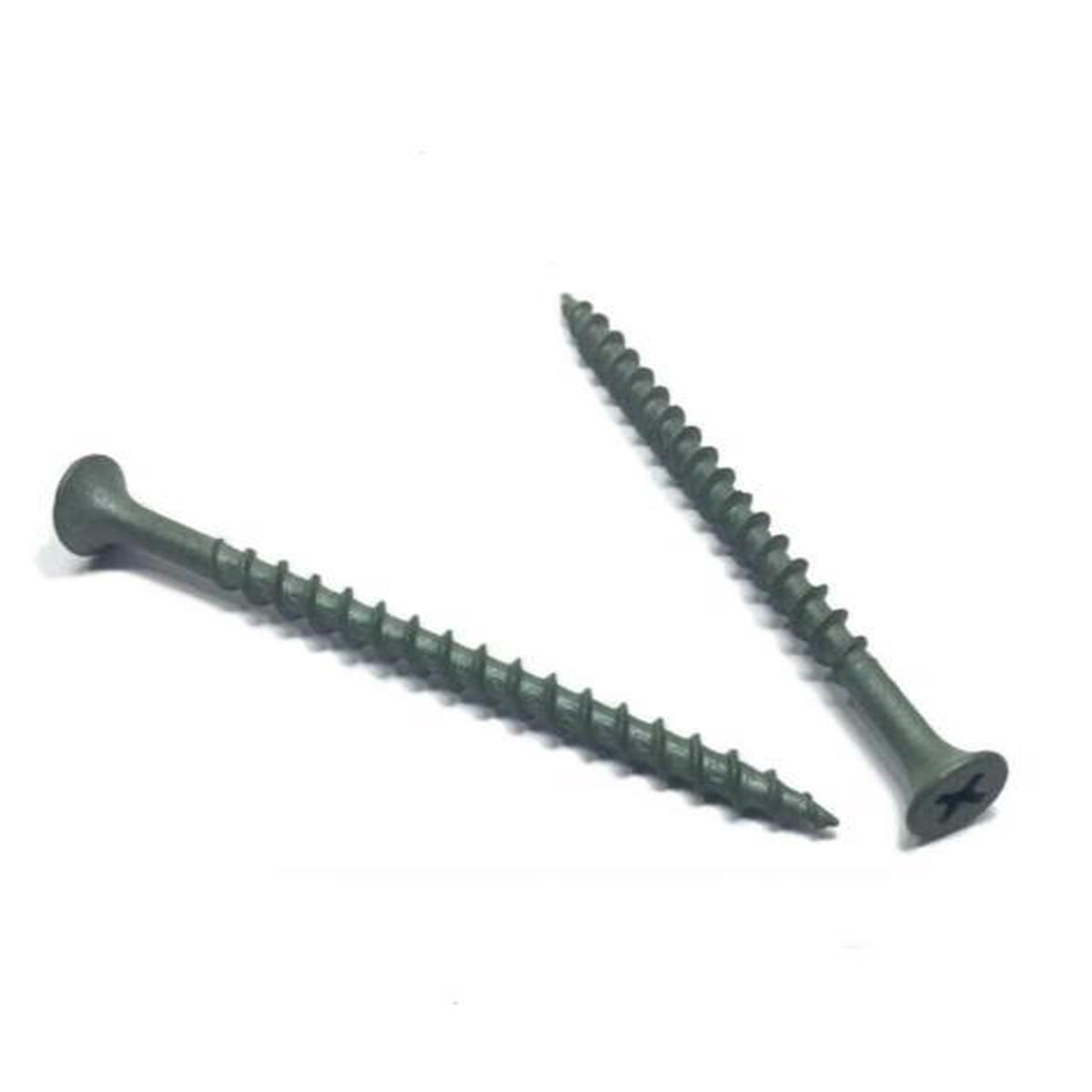 (100) #6 X 1 5/8" Drywall Decking Screws Phillips Drive W.A.R. Coat