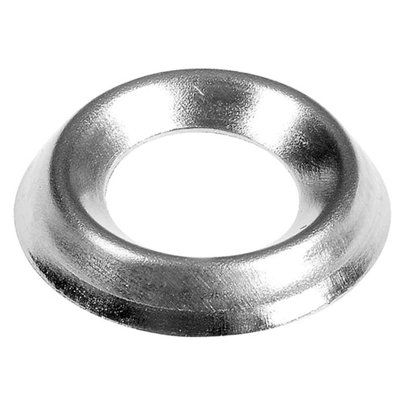 TIMCO Screw Cups - Nickel - To fit 6 Gauge Screws - 60 Pieces TIMpac