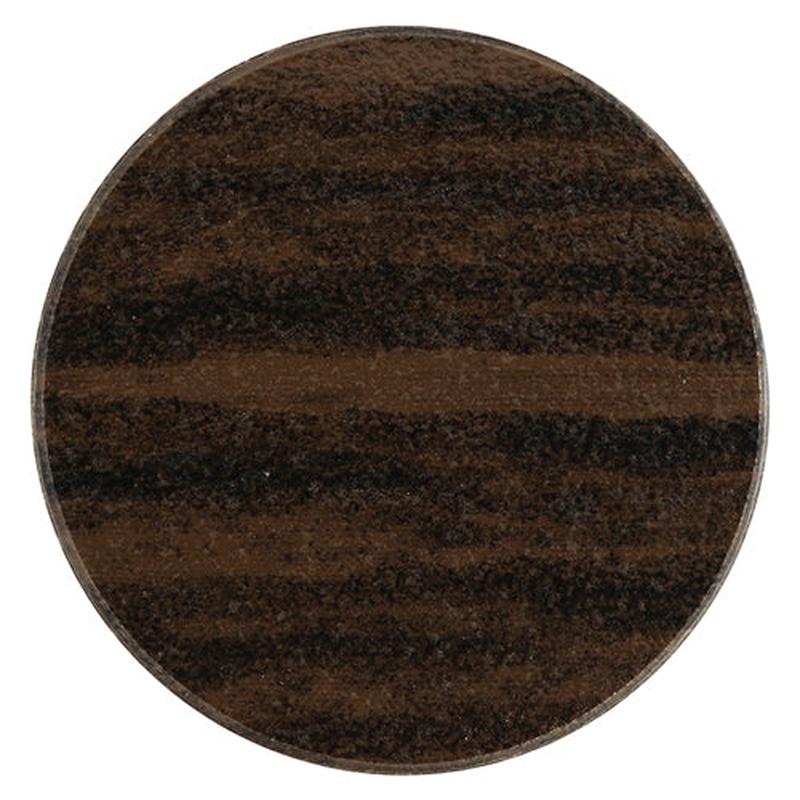 TIMCO Self-Adhesive Cover Caps - African Hardwood - 13mm - 112 Pieces Pack