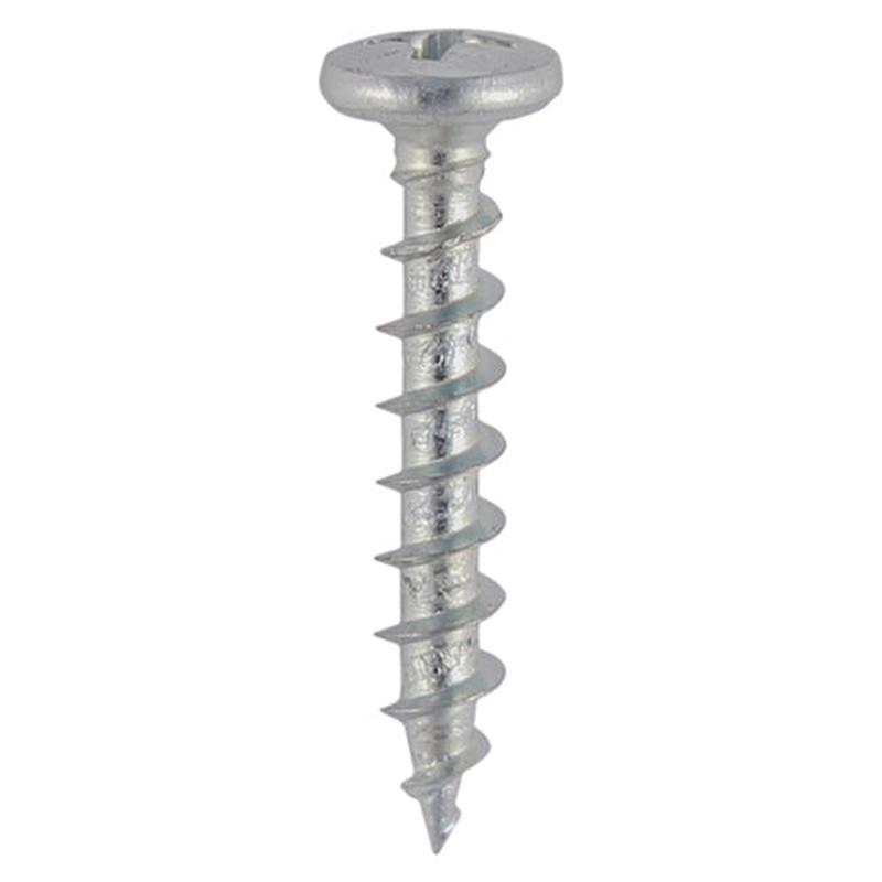 TIMCO Window Fabrication Screws - Friction Stay - Shallow Pan Countersunk - PH - Single Thread - Gimlet Tip - Stainless Steel - 4.3 x 16 - 1000 Pieces Box