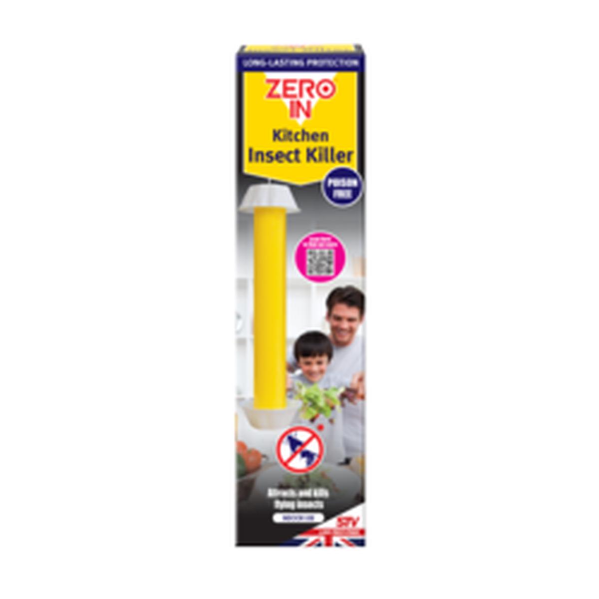 Zero In Flying Insect Stick Small  Discreet, Effective Indoor Fly & Insect Trap (26cm)