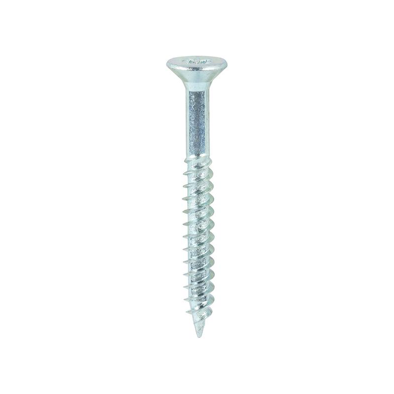 TIMCO Twin-Threaded Woodscrews - PZ - Double Countersunk - Zinc - 10 x 1 3/4 - 200 Pieces Box