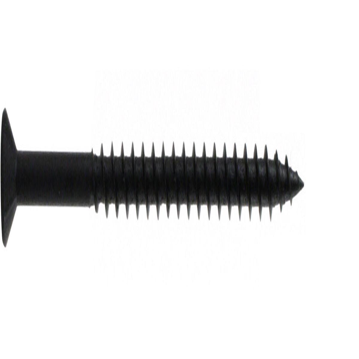 Tool Nut #9 x 3" Combo Drive Black Oxide Cabinet / Furniture Screws, 100-Pack