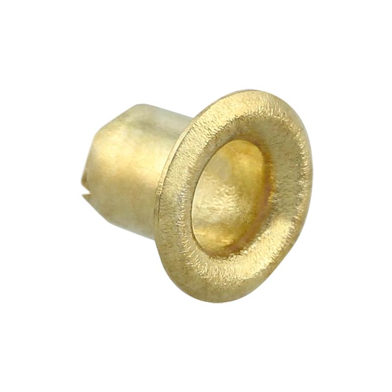 3.7mm Brass, Eyelet, Steel - 36 pk