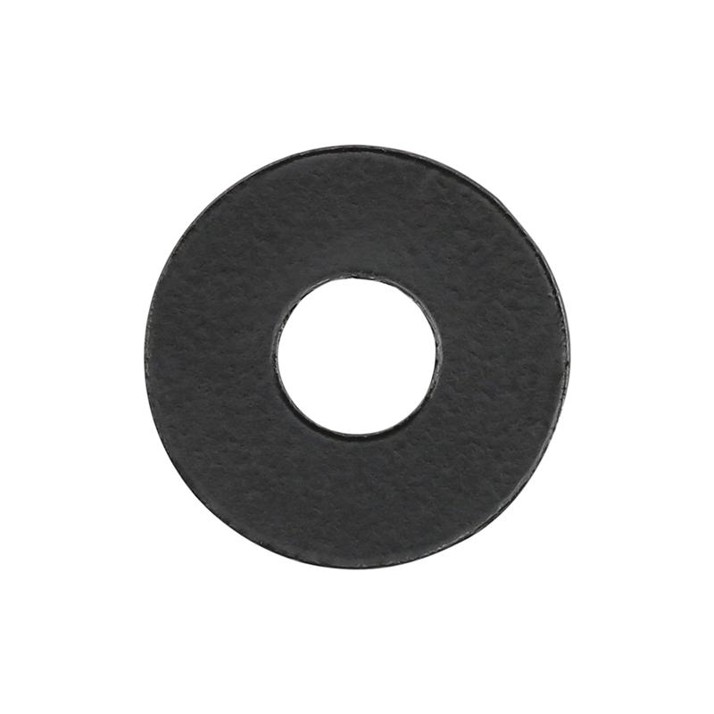 7/16" Black, Washer, Steel - 24 pk