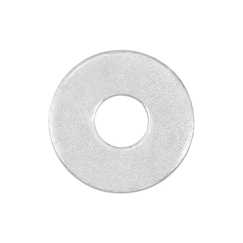 7/16" Nickel, Washer, Steel - 24 pk