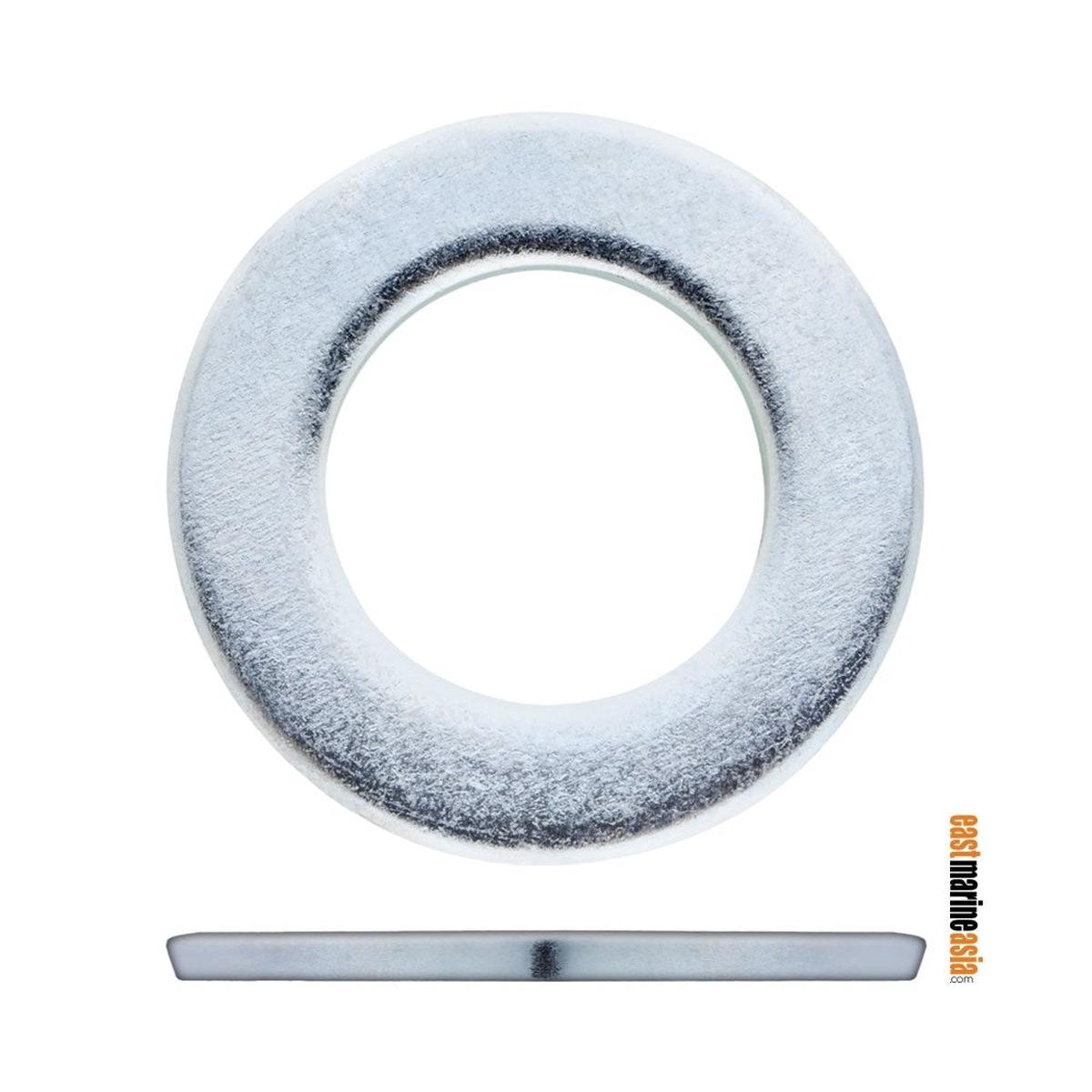 Stainless Steel 316 Flat Washer (DIN 125) - M12 x 24 mm | Pack of 5 | Pack (111995)