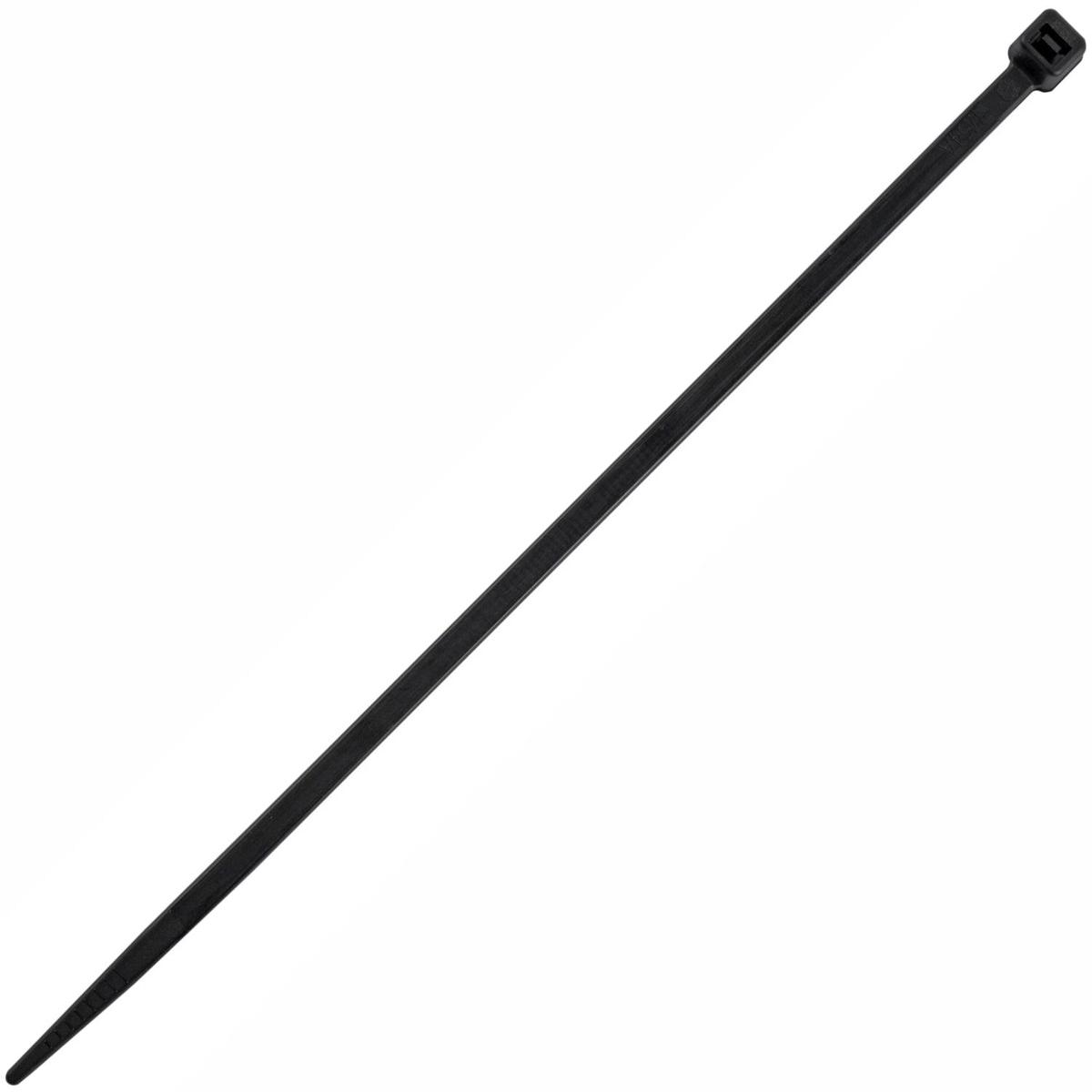 Tork Craft Nylon Cable Ties 4.8 Mm X 200 Mm Black 100 Pc